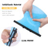HUMOMO Reusable Silicone Food Bag,Cooking-FDA Grade,33.8OZ (BLUE) - 图片 4